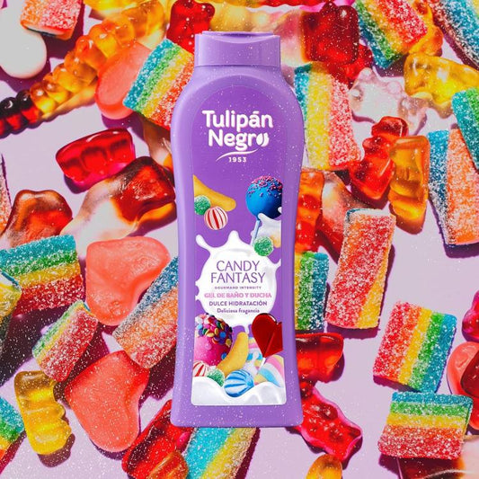 Tulipan Negro Shower Gel Bagno Doccia Candy Fantasy Bagnoschiuma Caramelle 650Ml