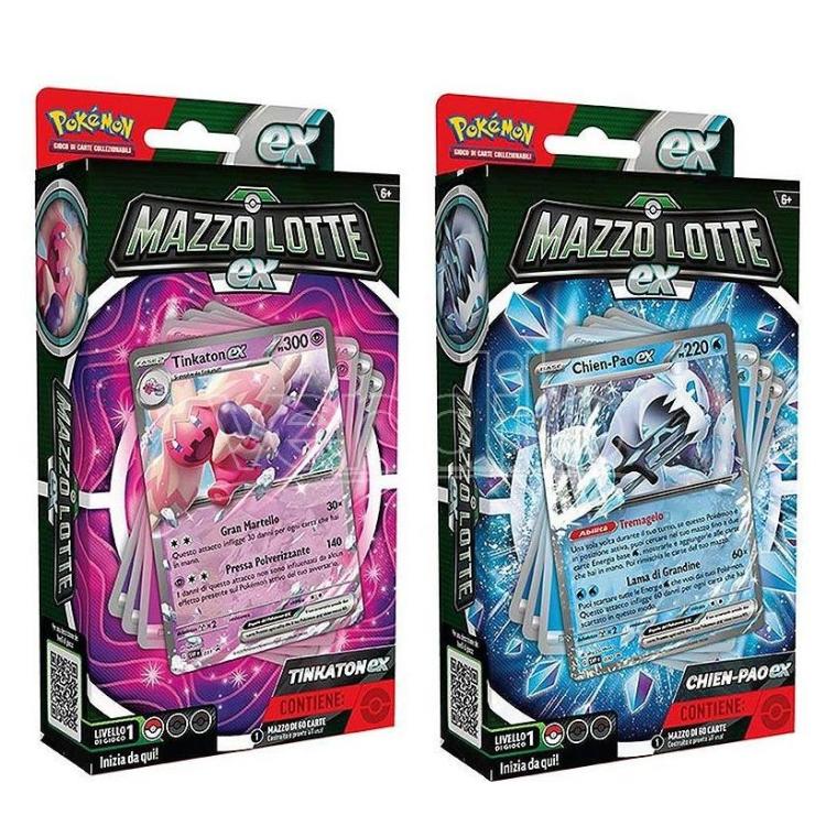 Pokémon - Mazzo Lotte Ex (Tinkaton-Ex) Gcc Tcg 60 Carte Gioco Da Collezione Ita