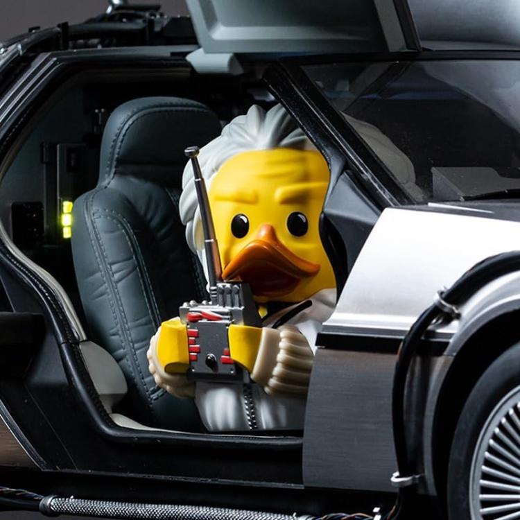 Tubbz (2) Back To The Future "Doc Brown" Paperella Figure Duck Ritorno Al Futuro