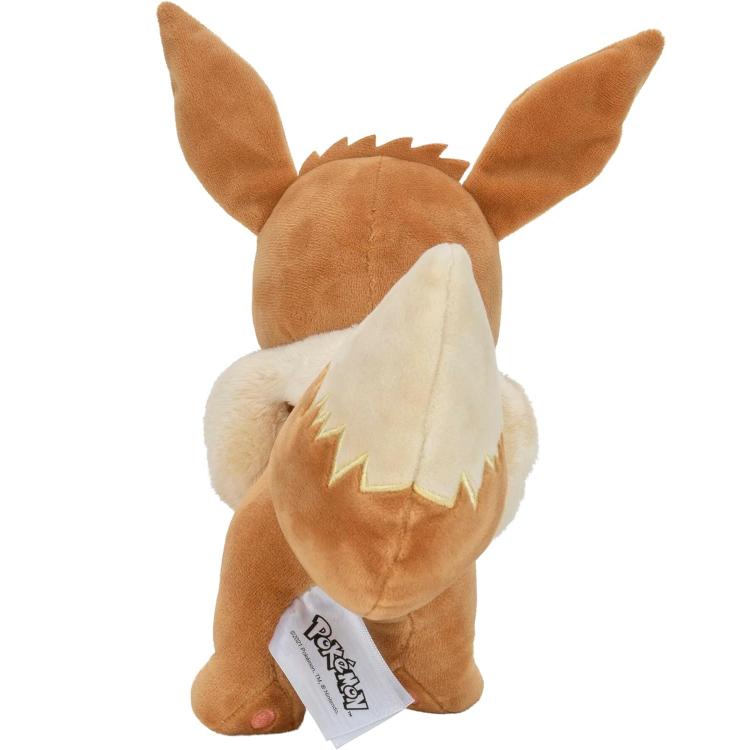 Pokémon - Peluche (Eevee) Da 20Cm Pupazzo Plush Con Dettagli Giocattoli Bambini