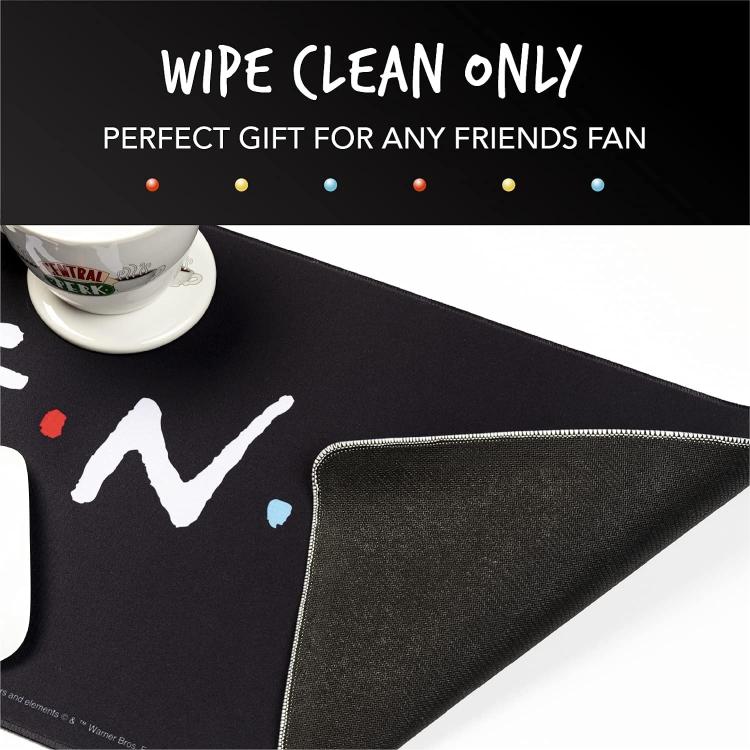 Paladone Desk Mat (Friends) Tappetino Mouse Pad Xxl Gaming Pc Tv Tappeto 30X80Cm