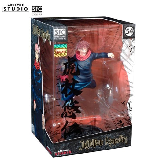 ABYSTYLE - SFC: JUJUTSU KAISEN 54 "YUJI ITADORI" SUPER FIGURE STATUA FIGURA 18CM