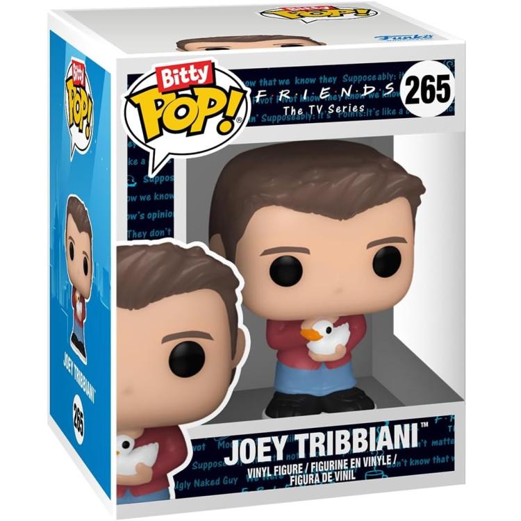 Funko Bitty Pop! Friends: 4Pack Joey Tribbiani/Ross Geller/Rachel Green +Mystery