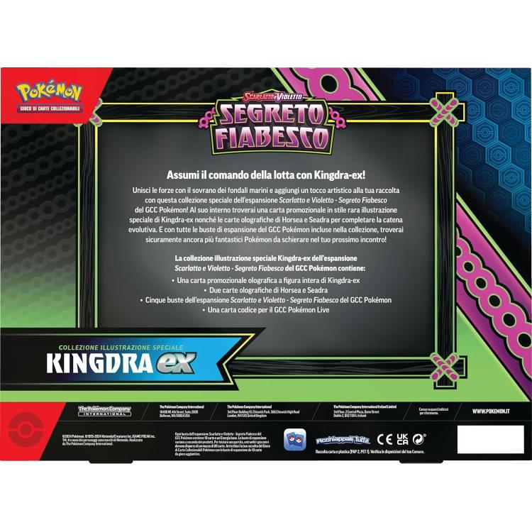 Pokemon Espansione Scarlatto E Violetto Gcc "Segreto Fiabesco" (Kingdra Ex) Ita