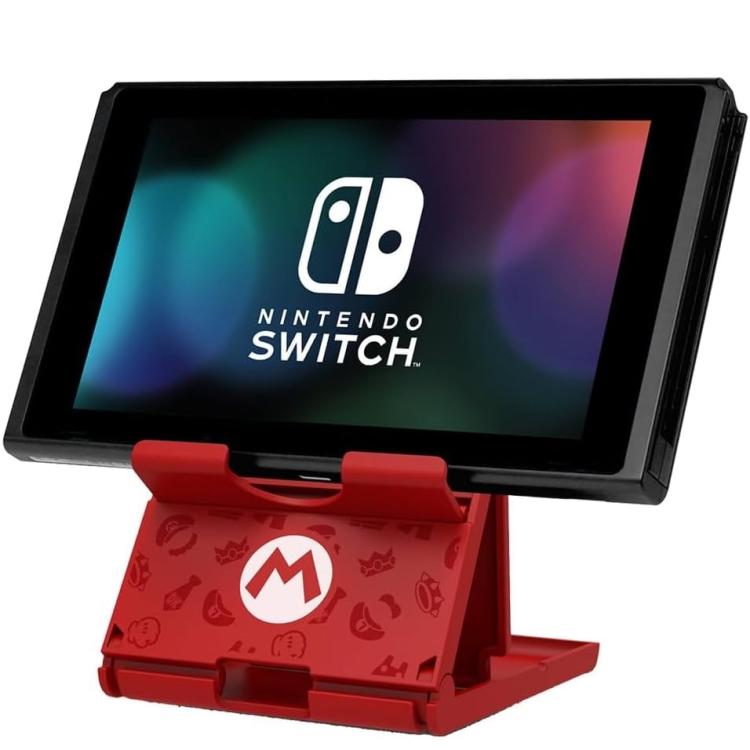 Hori Play Stand Super Mario Base Appoggio Supporto Ricarica Nintendo Switch/Lite