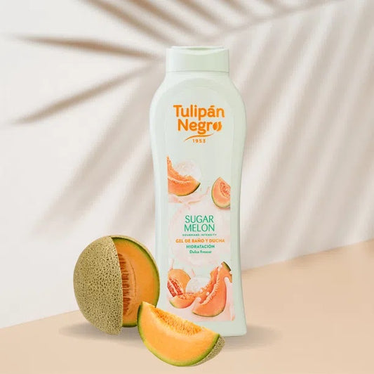 Tulipan Negro Shower Gel Bagno Crema Doccia (Succo Di Melone) Bagnoschiuma 650Ml