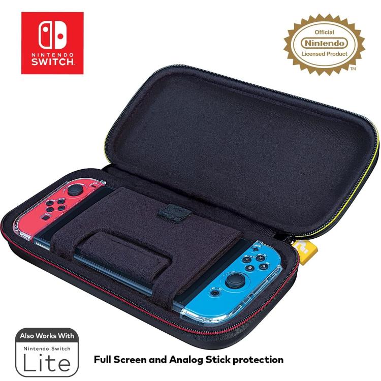 Nintendo Switch Deluxe Travel Case Custodia Donkey Kong Contry T Comp. Oled/Lite