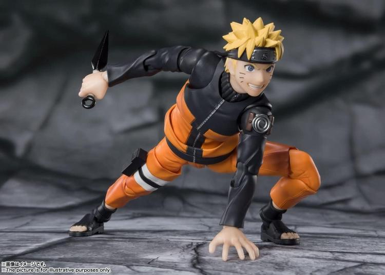 BANDAI SH FIGUARTS : NARUTO SHIPPUDEN (NARUTO UZUMAKI) JINCHUURIKI FIGURE 15CM