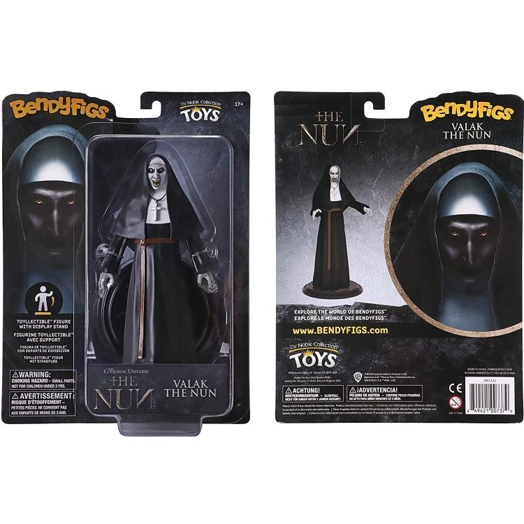 BENDYFIGS - THE CONJURING (THE NUN) HORROR ACTION FIGURE 19CM NOBLE COLLECTION
