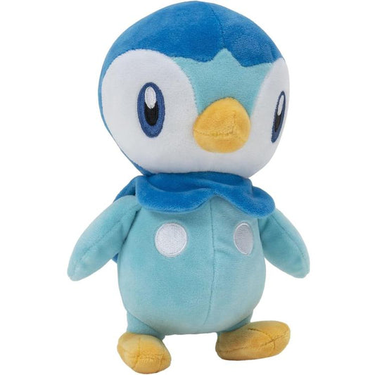 Pokémon - Peluche (Piplup) Da 20Cm Pupazzo Plush Con Dettagli Giocattoli Bambini