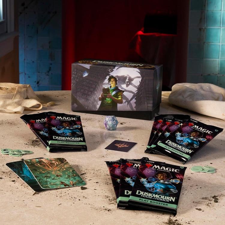 Magic: The Gathering Duskmourn House Of Horror Bundle Beyond Booster 9 Buste Eng