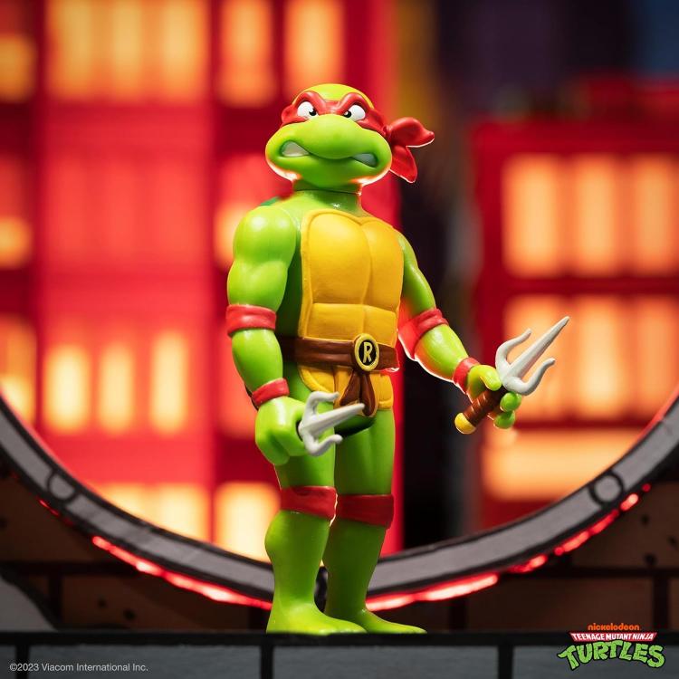Reaction Super7 Tartarughe Ninja "Raffaello" Action Figure Collezione Raffaello