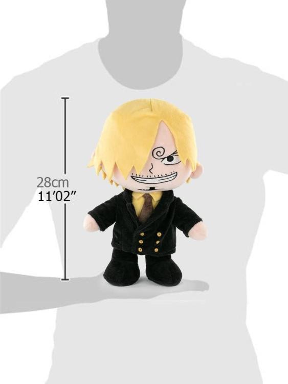 BARRADO PELUCHE - ONE PIECE (SANJI) PUPAZZO UFFICIALE SUPER SOFT PLUSH 28cm OP