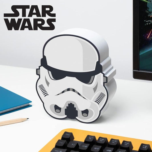 Paladone Lampada Da Tavolo 3D Star Wars Stormtrooper Light Luce Notturna Gadget