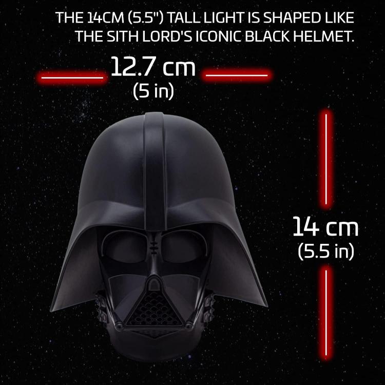 Paladone Lampada Da Tavolo 3D Con Suono Star Wars Darth Vader Light With Sound