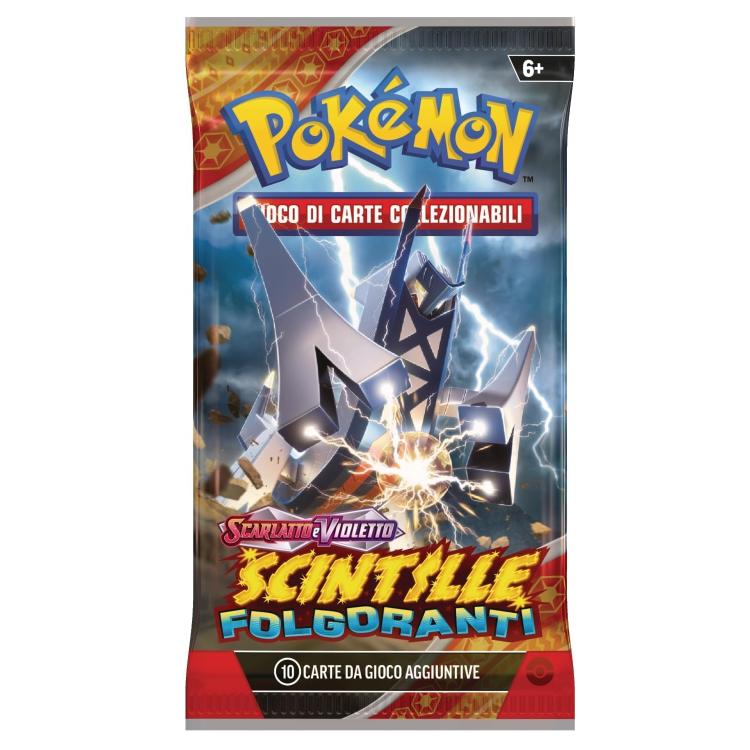 Pokémon Scintille Folgoranti (Blister 3 Buste + 1 Card) Espansione Gcc Carte Ita