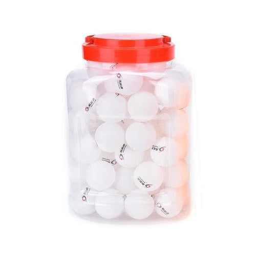 Hb Barattolo 60Pz Palline Da Ping Pong Palle Tennis Tavolo Allenamento Bianco
