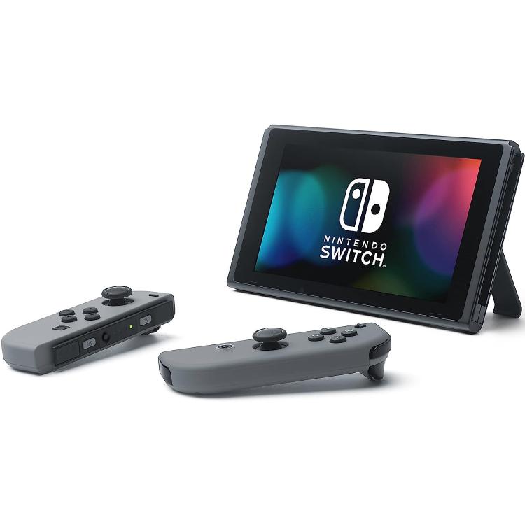 Nintendo Switch Console Portatile E Da Tv 1.1 Total Black Grey (Garanzia Italia)