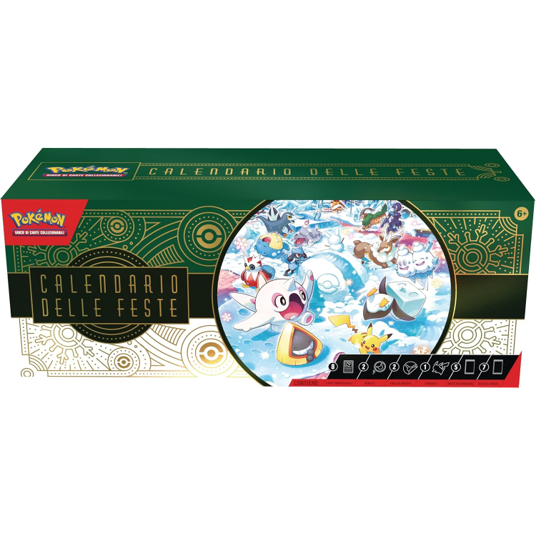 Pokemon "Calendario Delle Feste 2024" Gioco Di Carte Collezionabili Gcc Tcg Ita