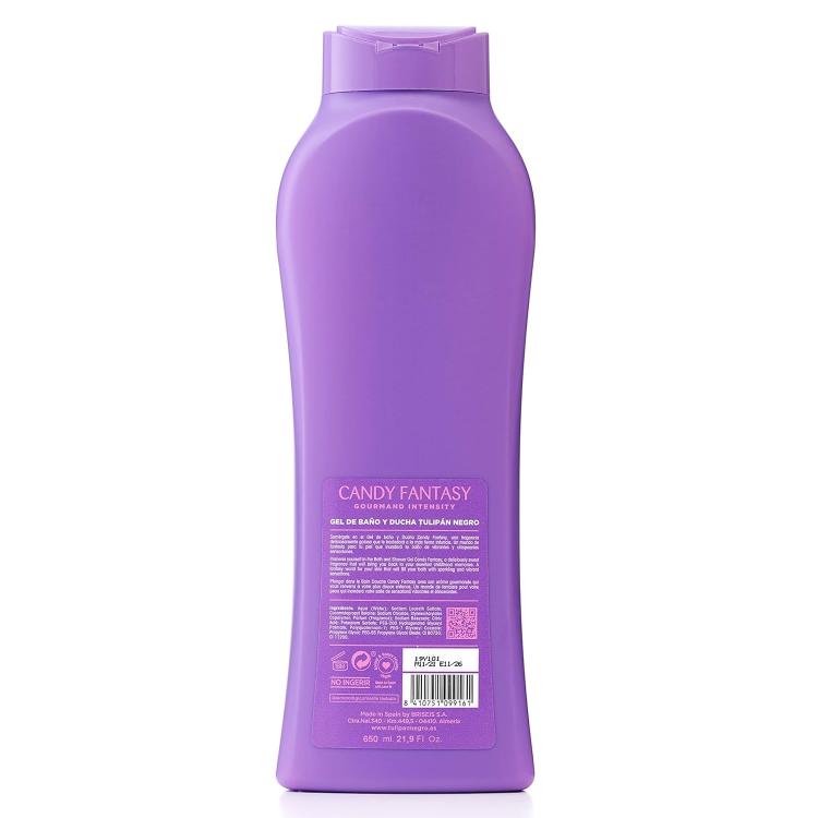 Tulipan Negro Shower Gel Bagno Doccia Candy Fantasy Bagnoschiuma Caramelle 650Ml
