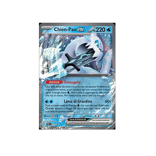 Pokémon - Mazzo Lotte Ex (Chien-Pao-Ex) Gcc Tcg 60 Carte Gioco Da Collezione Ita