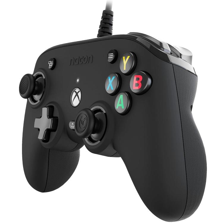 Nacon Pro Compact Controller Xbox Serie X|S One Pc Programmabile Sound Nero Blk