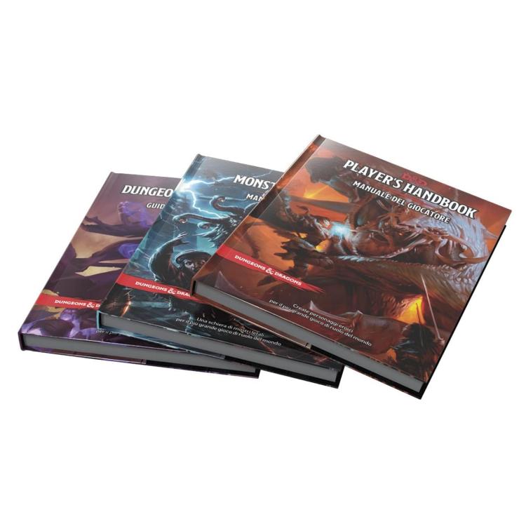 Dungeons & Dragons Set Regalo Manuale Giocatore + Mostri + Guida Base - Italiano