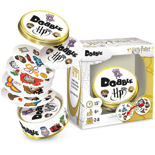 ASMODEE DOBBLE HARRY POTTER GIOCO DA TAVOLA BAMBINI E FAMIGLIA 5 in 1 CARTE ITA