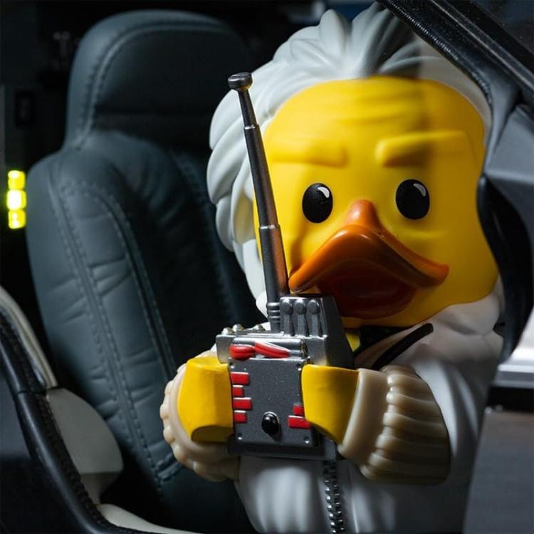 Tubbz (2) Back To The Future "Doc Brown" Paperella Figure Duck Ritorno Al Futuro