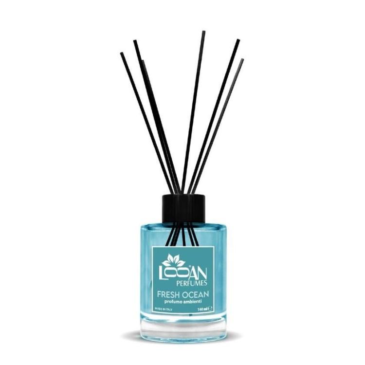 Looan Profumatore Ambiente Bastoncini 140Ml Diffusore Profumo Casa Fresh Ocean
