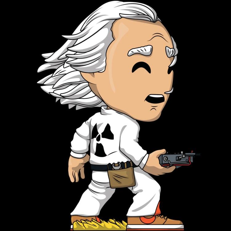 Youtooz - Back To The Future: Dottor Emmett Brown (#1) Figure Ritorno Al Futuro