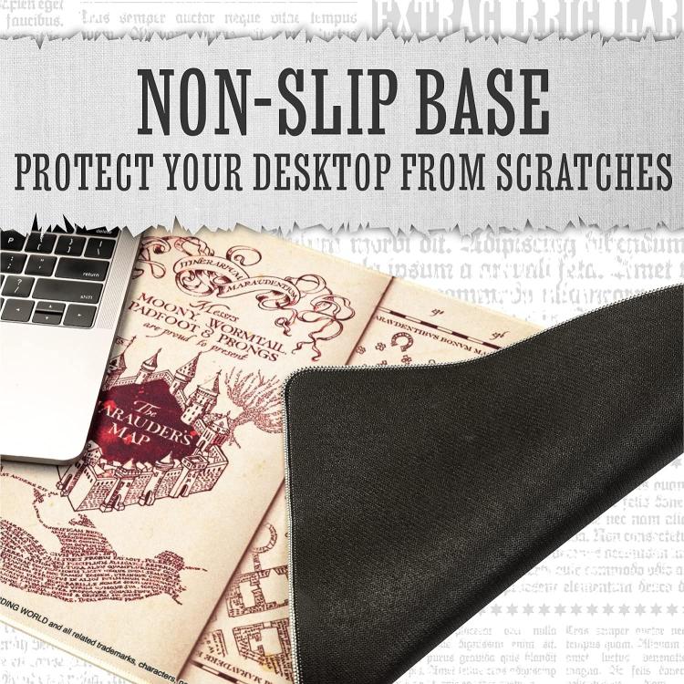 Paladone Desk Mat Harry Potter: Marauder'S Map Tappetino Xxl Mouse Pad Scrivania