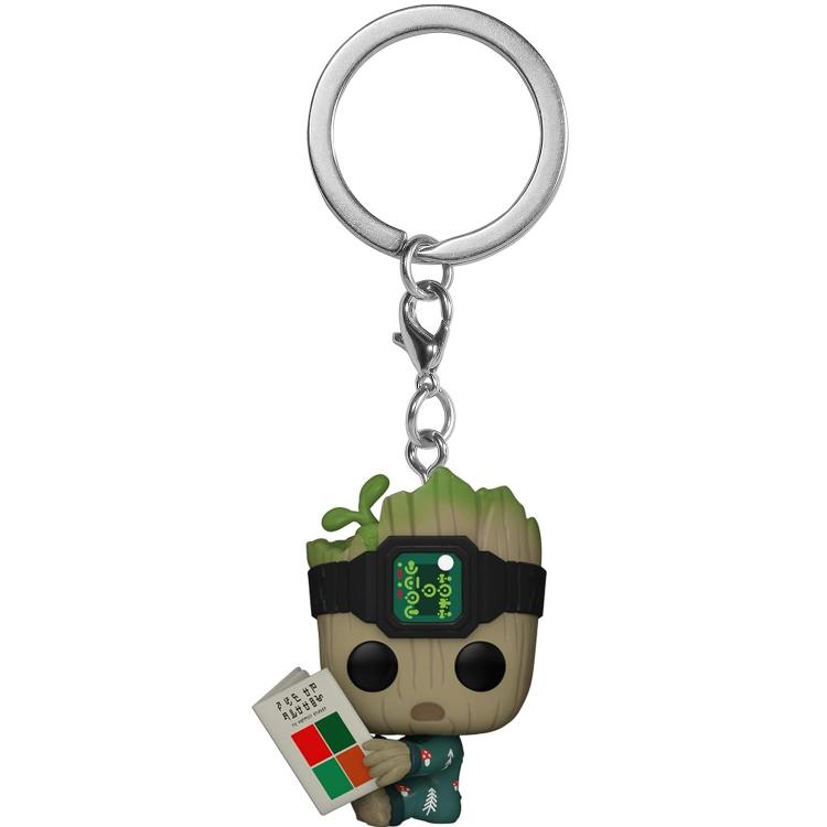Funko Pop Pocket Keychain - Marvel: I Am Groot (Groot In Onesie) Portachiavi 4Cm