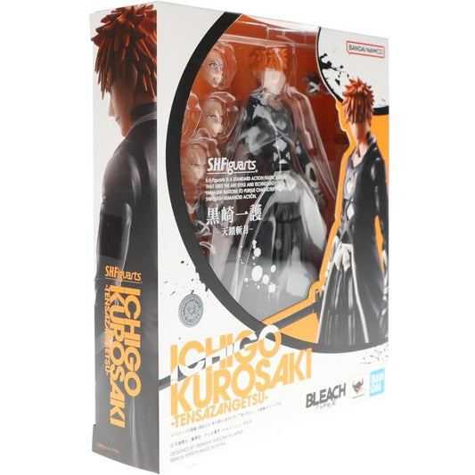 BANDAI SH FIGUARTS: BLEACH ICHIGO KUROSAKI TENSAZANGETSU TAMASHI ACTION FIGURE