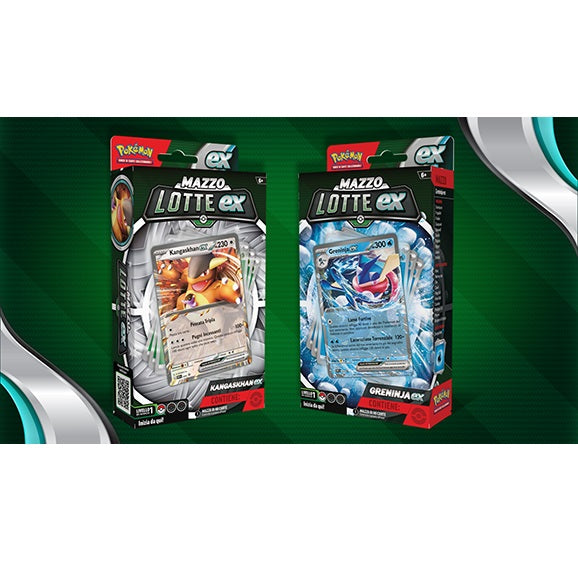 Pokémon - Mazzo Lotte Ex (Greninja-Ex) Gcc Tcg 60 Carte Gioco Da Collezione Ita