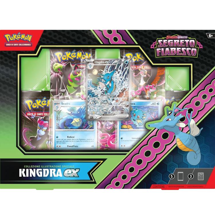 Pokemon Espansione Scarlatto E Violetto Gcc "Segreto Fiabesco" (Kingdra Ex) Ita