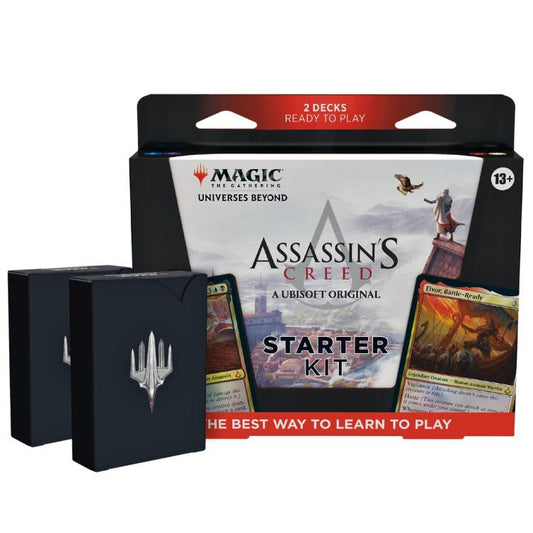 Magic The Gathering Assassins Creed Starter Kit 2 Deck Eng Gioco Carte Card Game