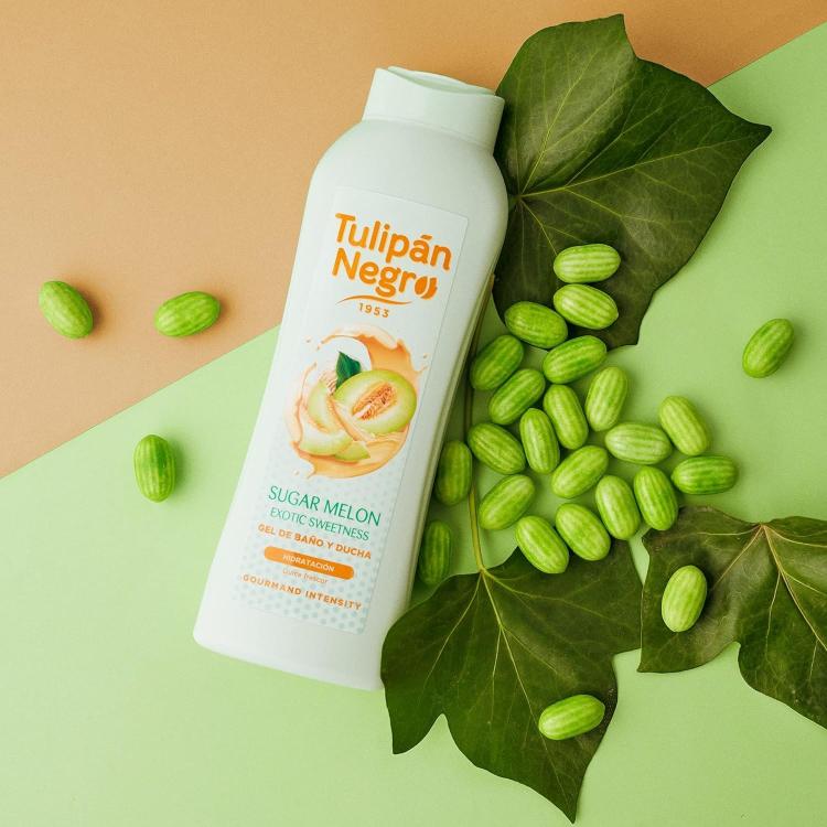 Tulipan Negro Shower Gel Bagno Crema Doccia (Succo Di Melone) Bagnoschiuma 650Ml