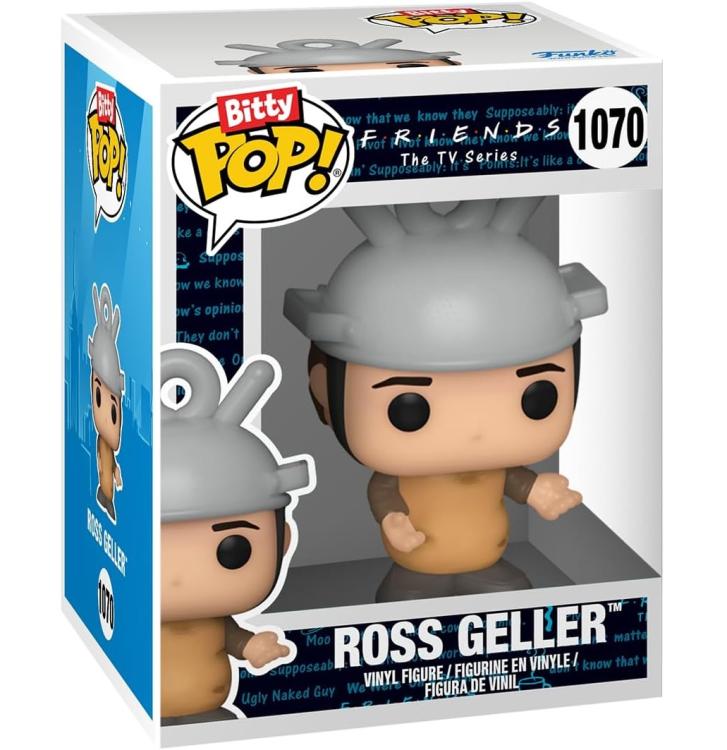 Funko Bitty Pop! Friends: 4Pack Monica Geller/Ross Geller/Chandler Bing +Mystery