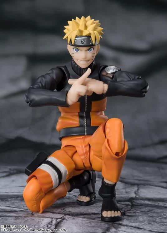 BANDAI SH FIGUARTS : NARUTO SHIPPUDEN (NARUTO UZUMAKI) JINCHUURIKI FIGURE 15CM