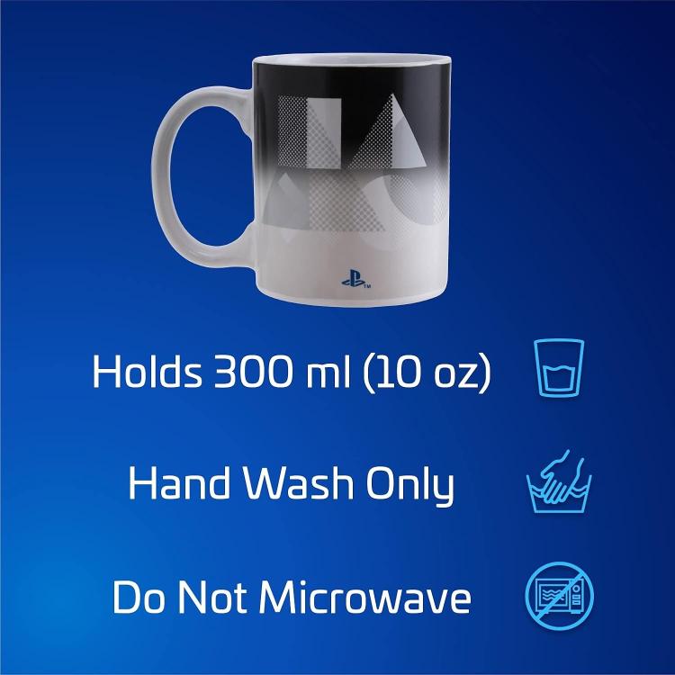 Paladone Tazza Termosensibile Playstation "Heat Change Mug" Ps5 Cambia Colore
