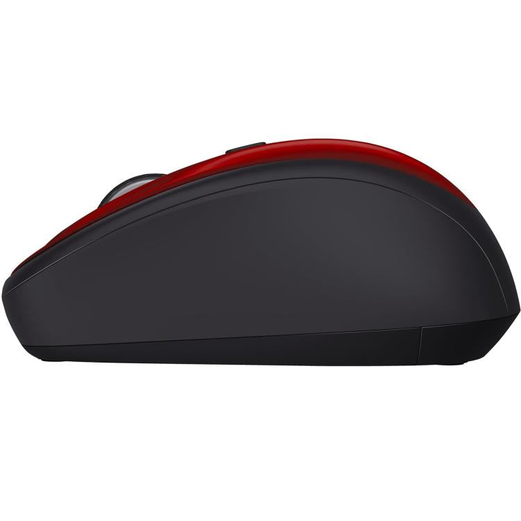 Trust Mouse Yvi+ Silent Wireless Compatto Ambidestro Ottico 1600 Dpi Eco Red