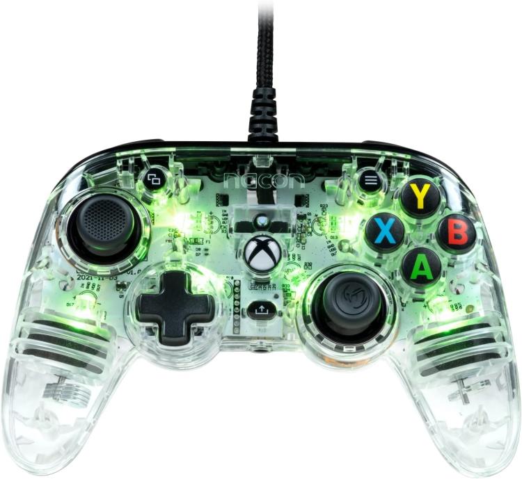 Nacon Pro Compact Controller Xbox Serie X|S One Pc 3D Colorlight Led Illuminato