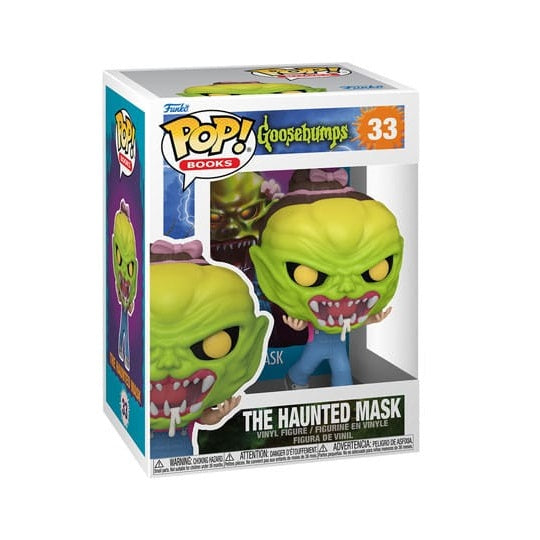Funko Pop ! Books - Goosebumps (33) The Haunted Mask Vinyl Figure 9Cm Statuetta