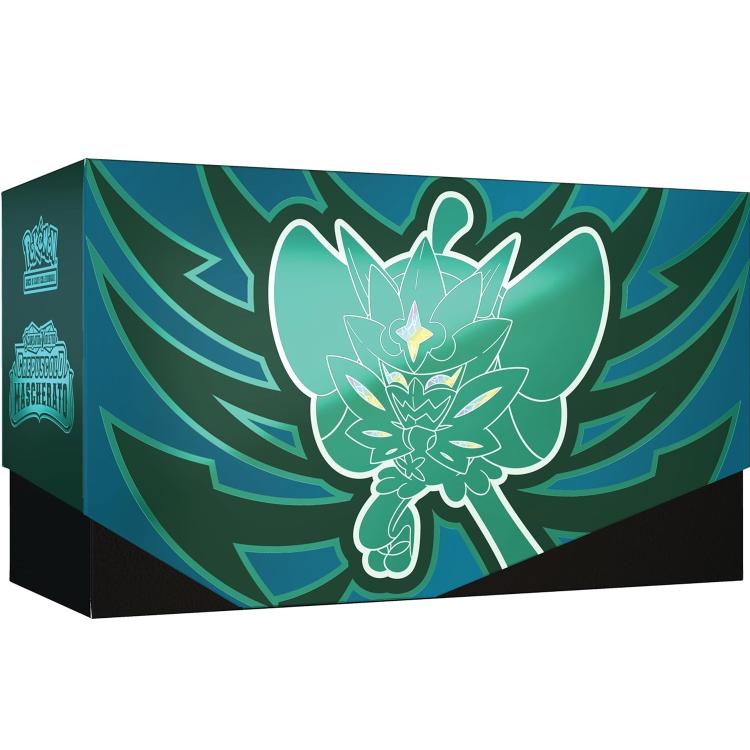 Pokemon Crepuscolo Mascherato Set Allenatore Fuoriclasse Scarlatto / Violetto It