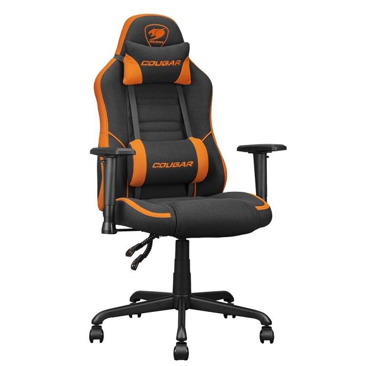 COUGAR FUSION SF SEDIA GAMING POLTRONA DA UFFICIO SPORTIVA RUOTE TESSUTO COMFORT