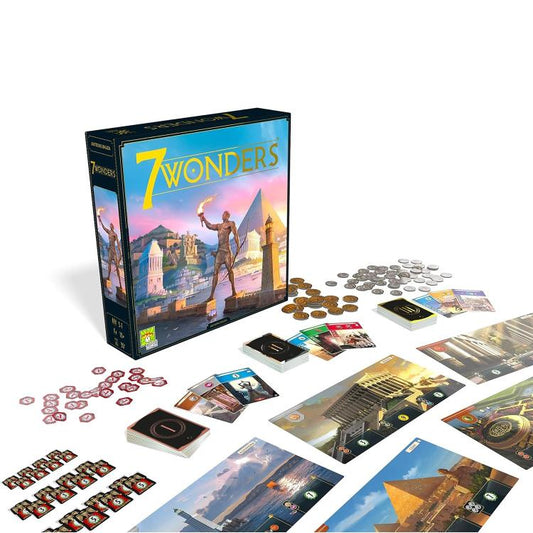 ASMODEE "7 WONDERS" GIOCO DA TAVOLO 3-7 GIOCATORI 10+ NUOVA EDIZIONE IN ITALIANO