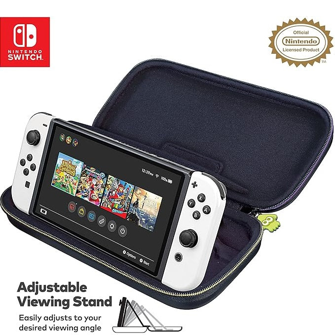 Nintendo Switch Deluxe Travel Case Custodia Splatoon Borsa Compatibile Oled/Lite