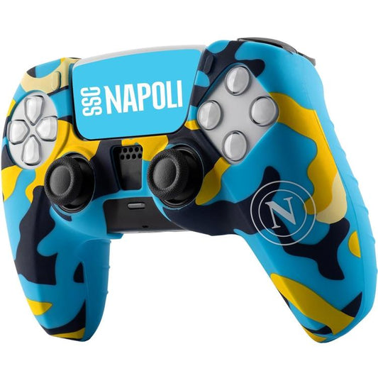 COVER CONTROLLER PS5 DUALSENSE PLAYSTATION 5 SKIN (NAPOLI CAMO) GUSCIO SILICONE