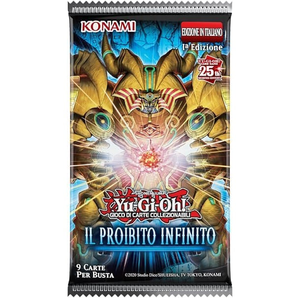 Yu-Gi-Oh! (Il Proibito Infinito) 1° Ediz. Box Display 24 Buste Card Game Tcg Ita